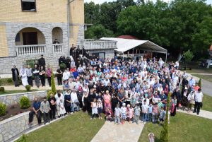 Свечана прослава Видовдана у манастиру Преподобног Јустина Ћелијског у Барајеву